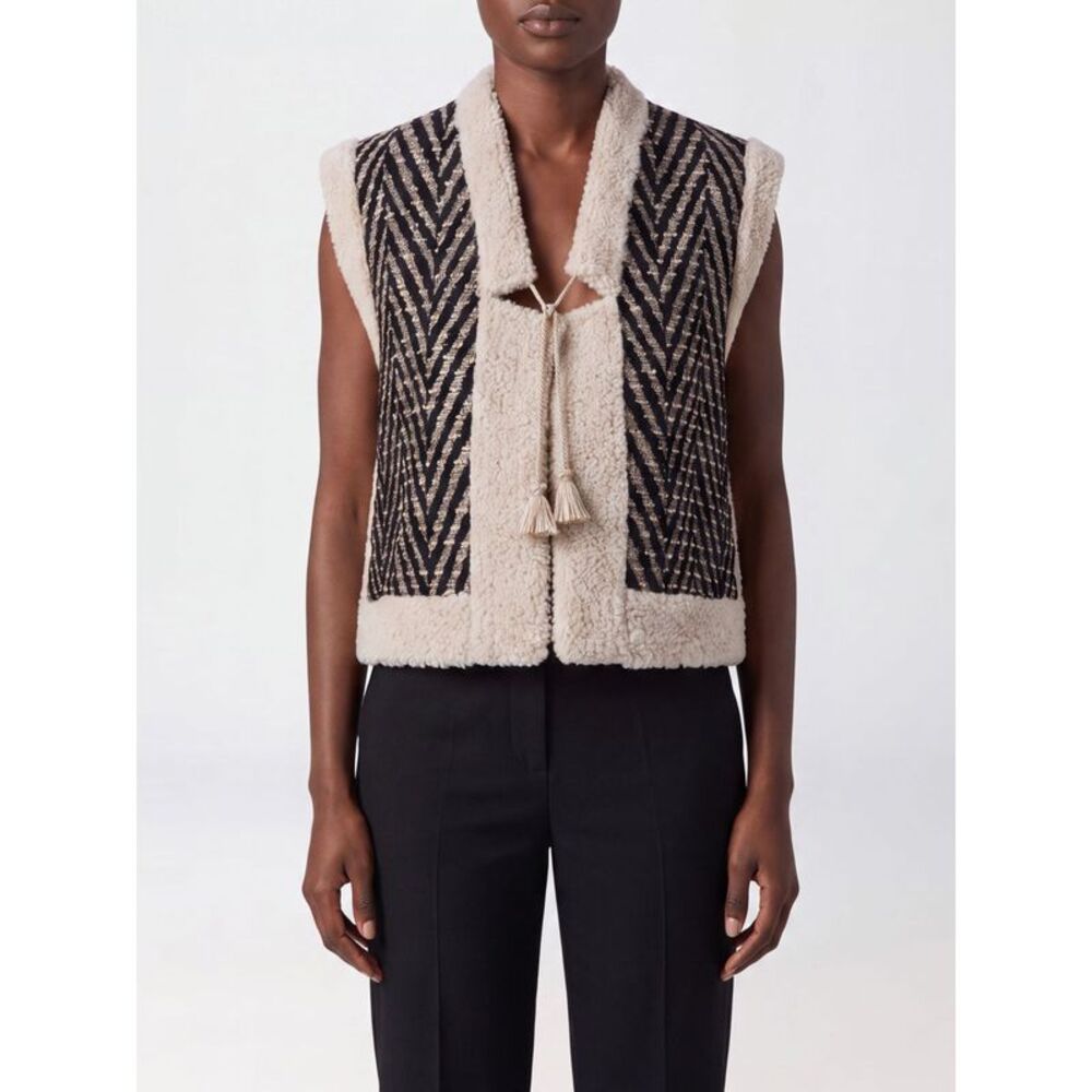 Forte Forte Waistcoat Woman Black